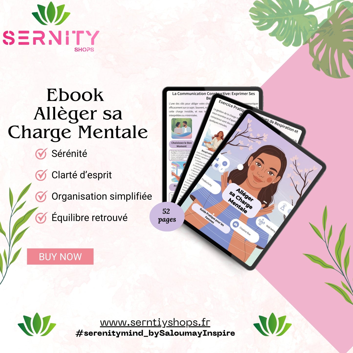 Alléger sa Charge Mentale | Guide pratique avec exercices & worksheets